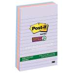 Post-It Lined Super Sticky Notes Bali Recycled 101 x 152mm Bali 3-Pack