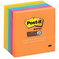 Post-It Super Sticky Notes Rio De Janeiro 76 x 76mm 5-Pack