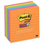 Post-It Lined Super Sticky Notes Rio De Janeiro 101 x 101mm 6-Pack