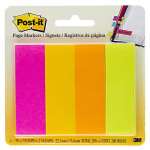 Post-It Page Markers Assorted Colours 23 x 73mm 4-Pack