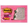 Post-It Super Sticky Notes Pink 76 x 76mm 5-Pack