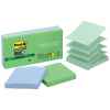 Post-It Super Sticky Pop-up Notes Bora Bora 76 x 76mm 6-Pack