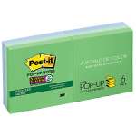 Post-It Super Sticky Pop-up Notes Bora Bora 76 x 76mm 6-Pack