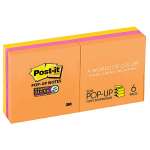 Post-It Super Sticky Pop-up Notes Rio De Janeiro 76 x 76mm 6-Pack