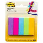 Post-It Page Markers Assorted Colours 13 x 45mm 5-Pack