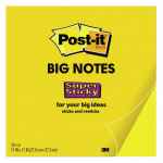 Post-It Super Sticky BIG Notes Yellow 279 x 279mm