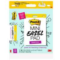 Post-It Super Sticky Mini Easel Pad White 380 x 457mm