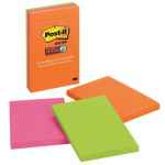 Post-It Lined Super Sticky Notes Rio De Janeiro 101 x 152mm 3-Pack