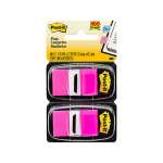Post-It Flags Bright Pink 25 x 43mm 2-Pack
