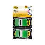 Post-It Flags Green 25 x 43mm 2-Pack