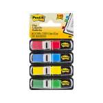 Post-It Mini Flags Assorted Colours 12 x 45mm 4-Pack