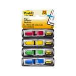 Post-It Arrow Flags Primary Colours 12 x 45mm 4-Pack