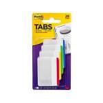 Post-It Filing Tabs Primary Colours 50 x 38mm 4-Pack