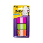 Post-It Index Tabs Pink Green Orange 25 x 43mm 3-Pack