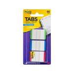 Post-It Filing Tabs Red Green Blue 25 x 38mm 3-Pack