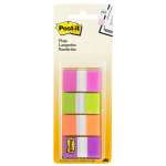 Post-It Flags Bright Colours 25 x 43mm 4-Pack