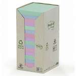 Post-It Recycled Notes Pastel 76 x 76mm 16-Pack