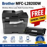 Brother MFC-L2820DW Compact Mono Laser Multi-Function Printer + Free Toner