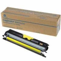 1 x Genuine Konica Minolta magicolor 1600 1650 1690 Yellow Toner Cartridge A0V306K