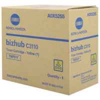 1 x Genuine Konica Minolta Bizhub C3110 Yellow Toner Cartridge TNP51Y A0X5295