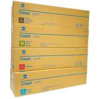 4 Pack Genuine Konica Minolta Bizhub C750i TN715 Toner Cartridge Set