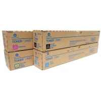 4 Pack Genuine Konica Minolta Bizhub C450i C550i C650i TN626 Toner Cartridge Set