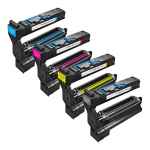 4 Pack Compatible Konica Minolta Magicolor 5400 5430 5440 5450 Toner Cartridge Set