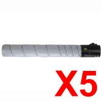 5 x Compatible Konica Minolta Bizhub 454E 554E TN513 Toner Cartridge