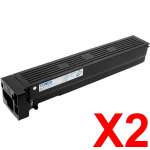 2 x Compatible Konica Minolta Bizhub 654E 754E TN712 Toner Cartridge