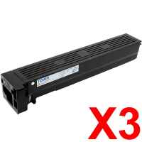 3 x Compatible Konica Minolta Bizhub 654E 754E TN712 Toner Cartridge