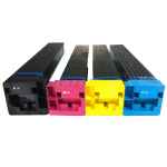 4 Pack Compatible Konica Minolta Bizhub C654 C754 TN711 Toner Cartridge Set