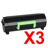 3 x Compatible Konica Minolta Bizhub 4000P TNP35 Toner Cartridge