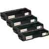 4 Pack Compatible Ricoh P C301W M C250FW Toner Cartridge Set