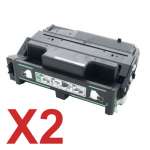 2 x Compatible Ricoh Aficio AP400 AP410 Toner Cartridge TYPE-220