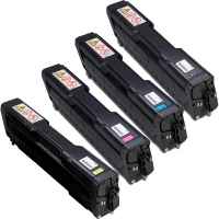 4 Pack Compatible Ricoh Aficio SP-C220 SP-C221 SP-C222 SP-C240 Toner Cartridge Set