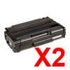 2 x Compatible Ricoh Aficio SP-3410 SP-3510 Toner Cartridge TYPE-SP3500XS
