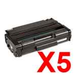 5 x Compatible Ricoh Aficio SP-3410 SP-3510 Toner Cartridge TYPE-SP3500XS