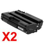 2 x Compatible Ricoh Aficio SP-311DNW SP-311SFNW Toner Cartridge TYPE-SP311HS