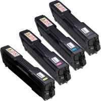 4 Pack Compatible Ricoh Aficio SPC250 SP-C250 Toner Cartridge Set