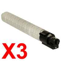 3 x Compatible Ricoh Aficio MP-C2501 MP-C2551 Black Toner Cartridge TYPE-C2551SB
