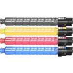 4 Pack Compatible Ricoh IM C4510 IM C6010 Toner Cartridge Set