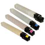 4 Pack Compatible Ricoh Aficio MP-C2000 MP-C2500 MP-C3000 Toner Cartridge Set