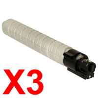 3 x Compatible Ricoh Aficio MP-C2000 MP-C2500 MP-C3000 Black Toner Cartridge TYPE-C3000EB