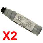 2 x Compatible Ricoh Aficio 200 Toner Cartridge TYPE-20DI