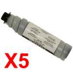 5 x Compatible Ricoh Aficio 200 Toner Cartridge TYPE-20DI