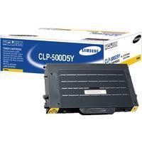 1 x Genuine Samsung CLP-500 CLP-550 Yellow Toner Cartridge CLP-500D5Y