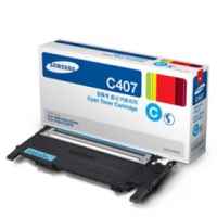 1 x Genuine Samsung CLP-320 CLP-325 CLX-3180 CLX-3185 Cyan Toner Cartridge CLT-C407S ST998A