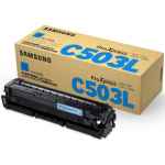 1 x Genuine Samsung SL-C3010 SL-C3060 Cyan Toner Cartridge CLT-C503L SU016A