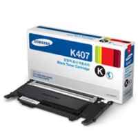 1 x Genuine Samsung CLP-320 CLP-325 CLX-3180 CLX-3185 Black Toner Cartridge CLT-K407S SU132A