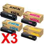 3 Lots of 4 Pack Genuine Samsung SL-C3010 SL-C3060 Toner Cartridge Set SU149A SU016A SU283A SU493A